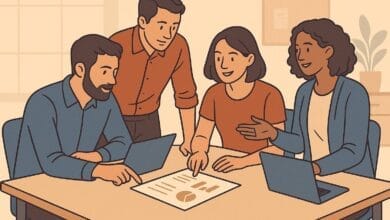 Collaborative project team agile environment compressed