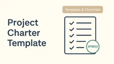 Project Charter Template – Templates & Checklists (Approved)
