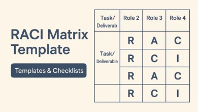 RACI Matrix Template – Templates & Checklists