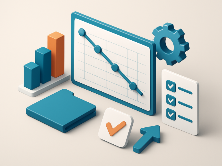 صورة توضيحية لقالب Iteration Burndown Chart