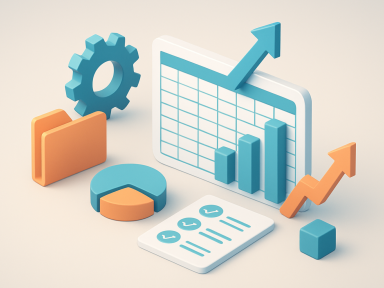 صورة توضيحية لقالب Benchmarking Model