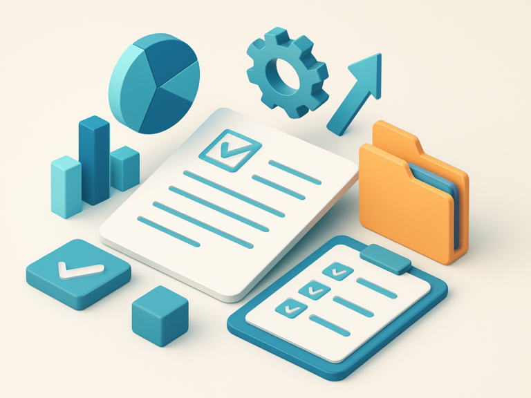 صورة توضيحية لقالب Project Information Management Plan